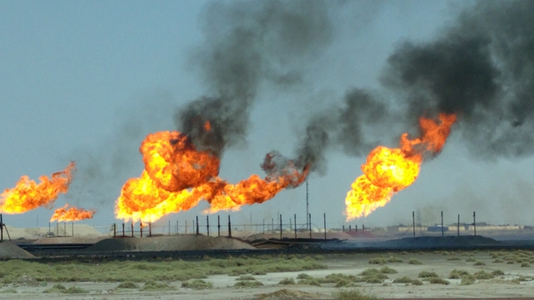 Gas flaring in Iraq — illustrative sector context. Photo: World Bank / GGFR Partnership.