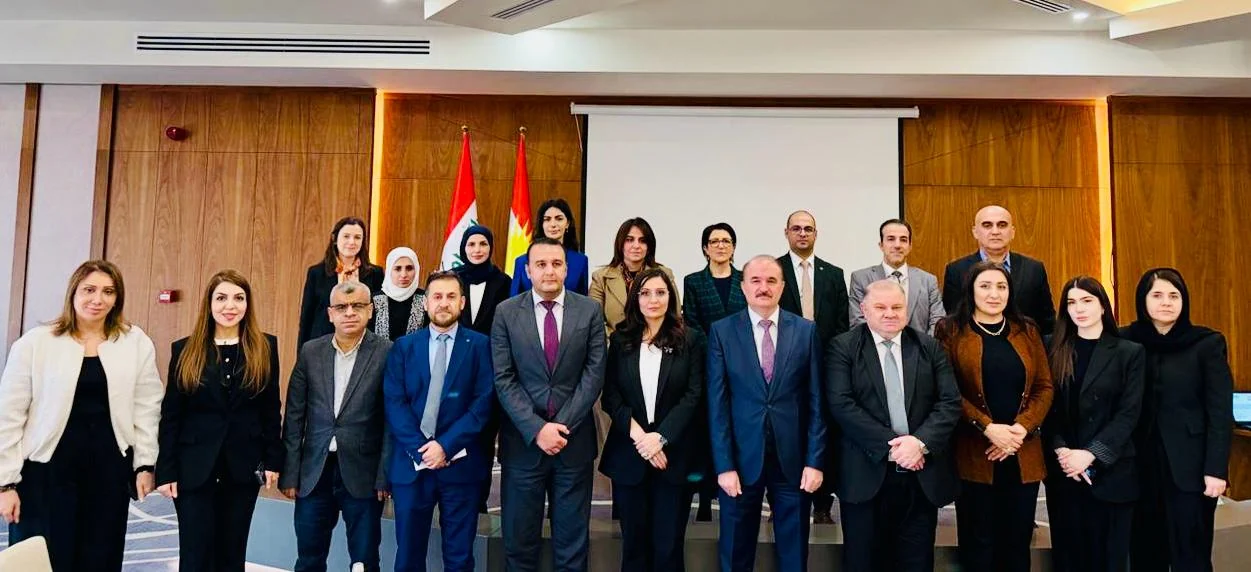 A policy workshop in the Kurdistan Region.